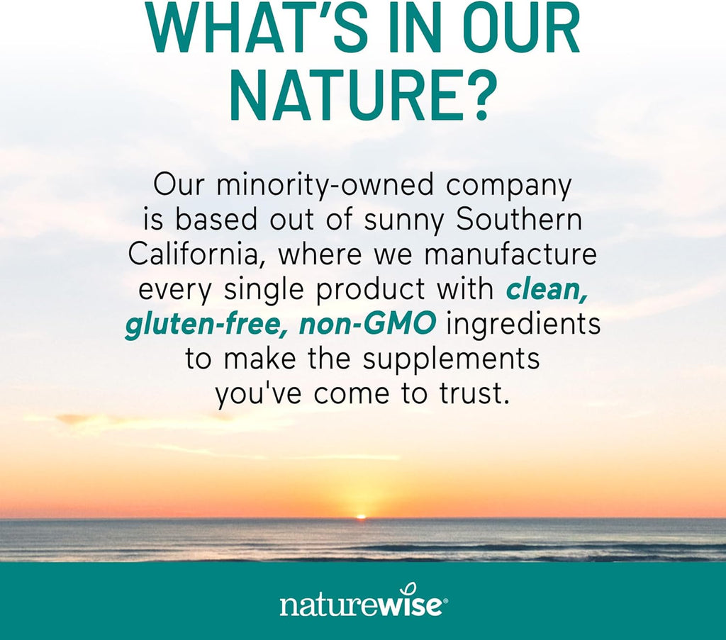 NatureWise Extra-Strength Omega 3 Fish Oil Supplement - 1000mg per Serving - 600 EPA & 400 DHA and Vitamin E - Support for Heart & Brain Health - Lemon Flavor, GMO-Free - 60 Softgels[1-Month Supply]