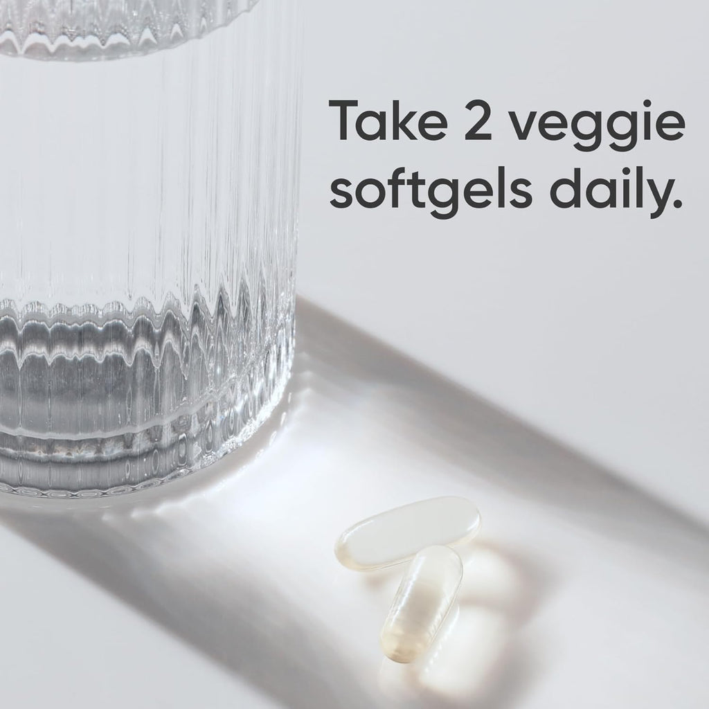 Sports Research Vegan Omega-3 Fish Oil Alternative from Algae Oil - Highest Levels of Vegan DHA & EPA Fatty Acids | Non-GMO Tested - 60 Veggie Softgels (Carrageenan Free)