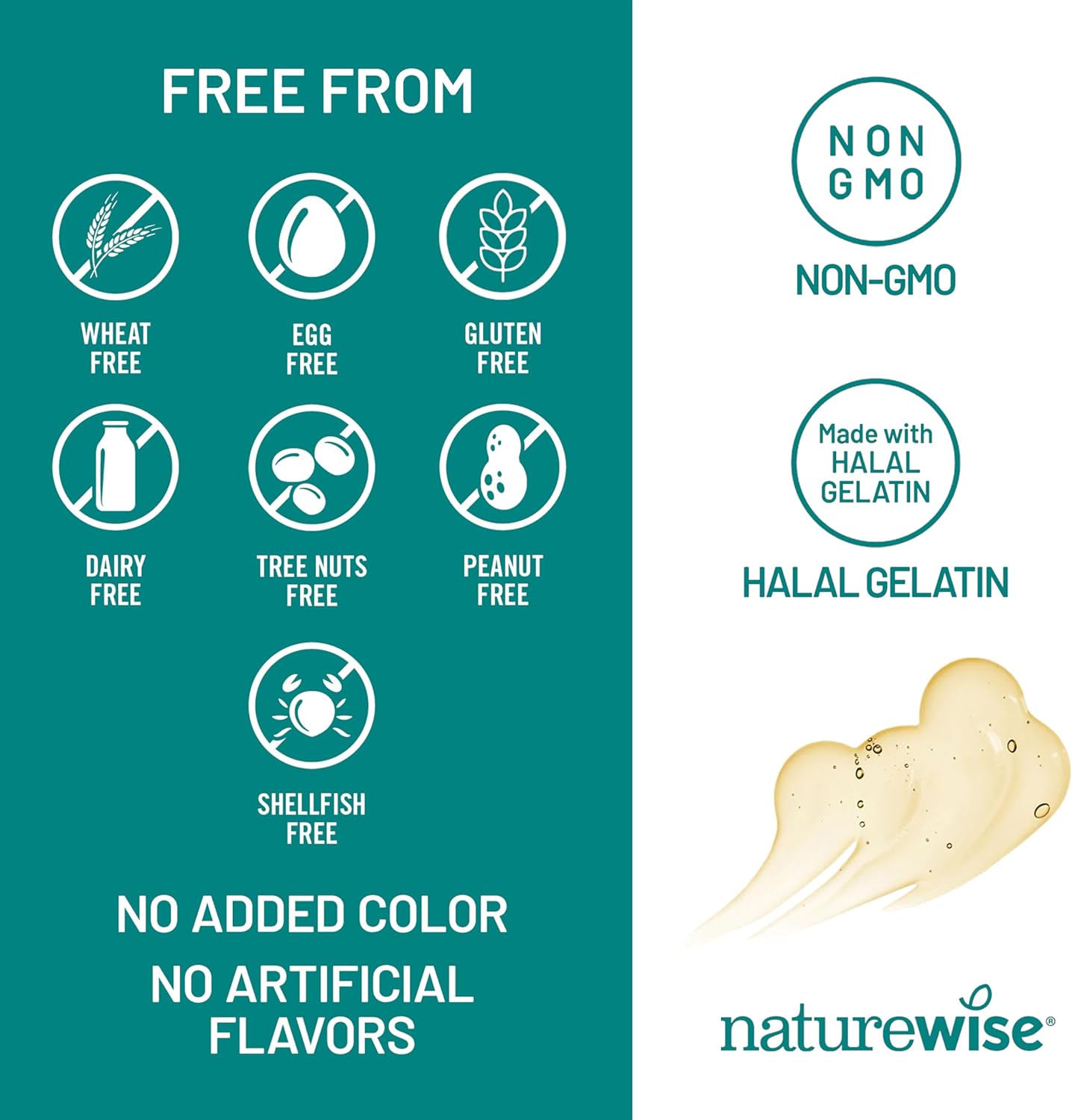 NatureWise Extra-Strength Omega 3 Fish Oil Supplement - 1000mg per Serving - 600 EPA & 400 DHA and Vitamin E - Support for Heart & Brain Health - Lemon Flavor, GMO-Free - 60 Softgels[1-Month Supply]