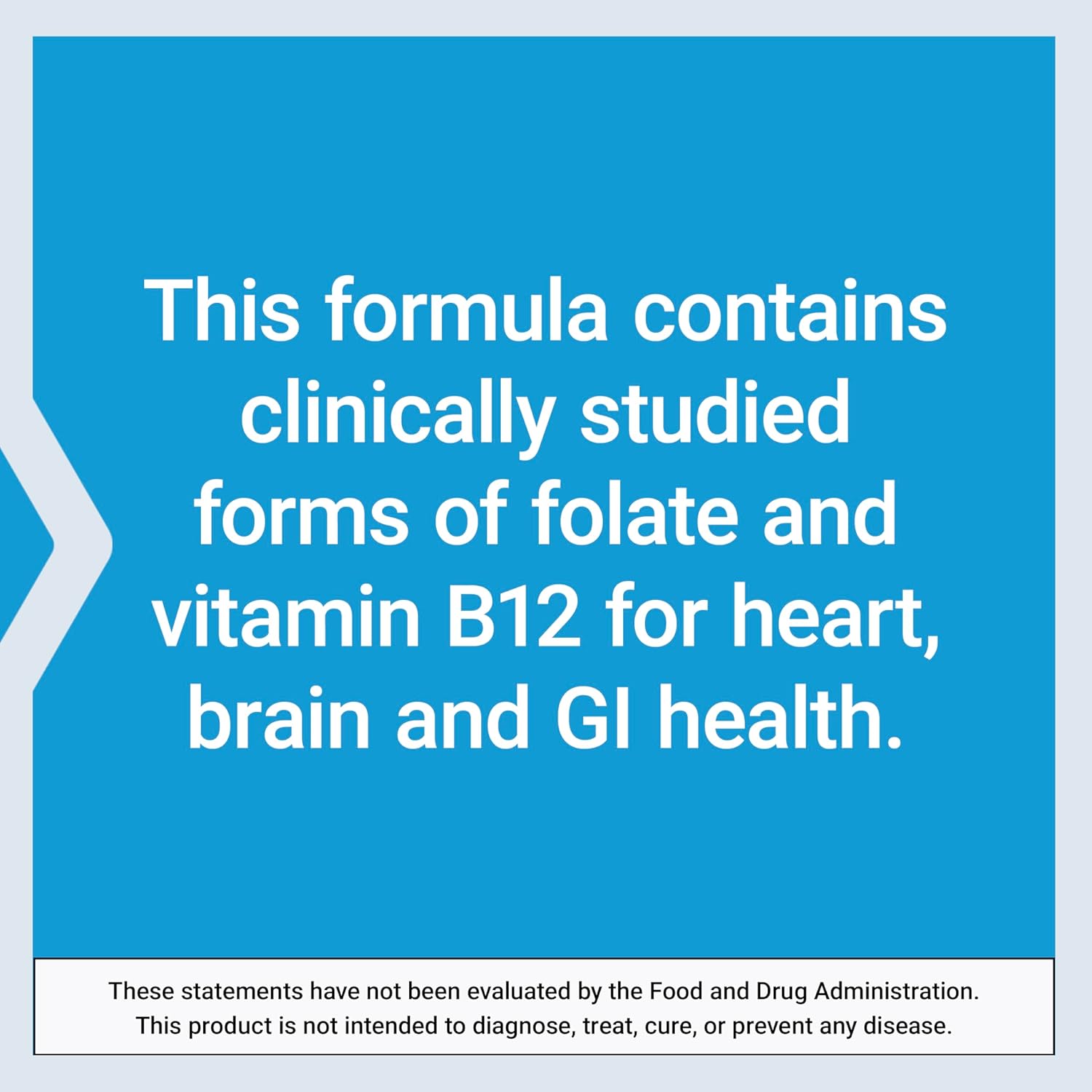 Life Extension BioActive Folate & Vitamin B12, Promotes Heart, Brain & GI Tract Health, Non-GMO, Gluten-Free, Vegetarian, 90 Capsules