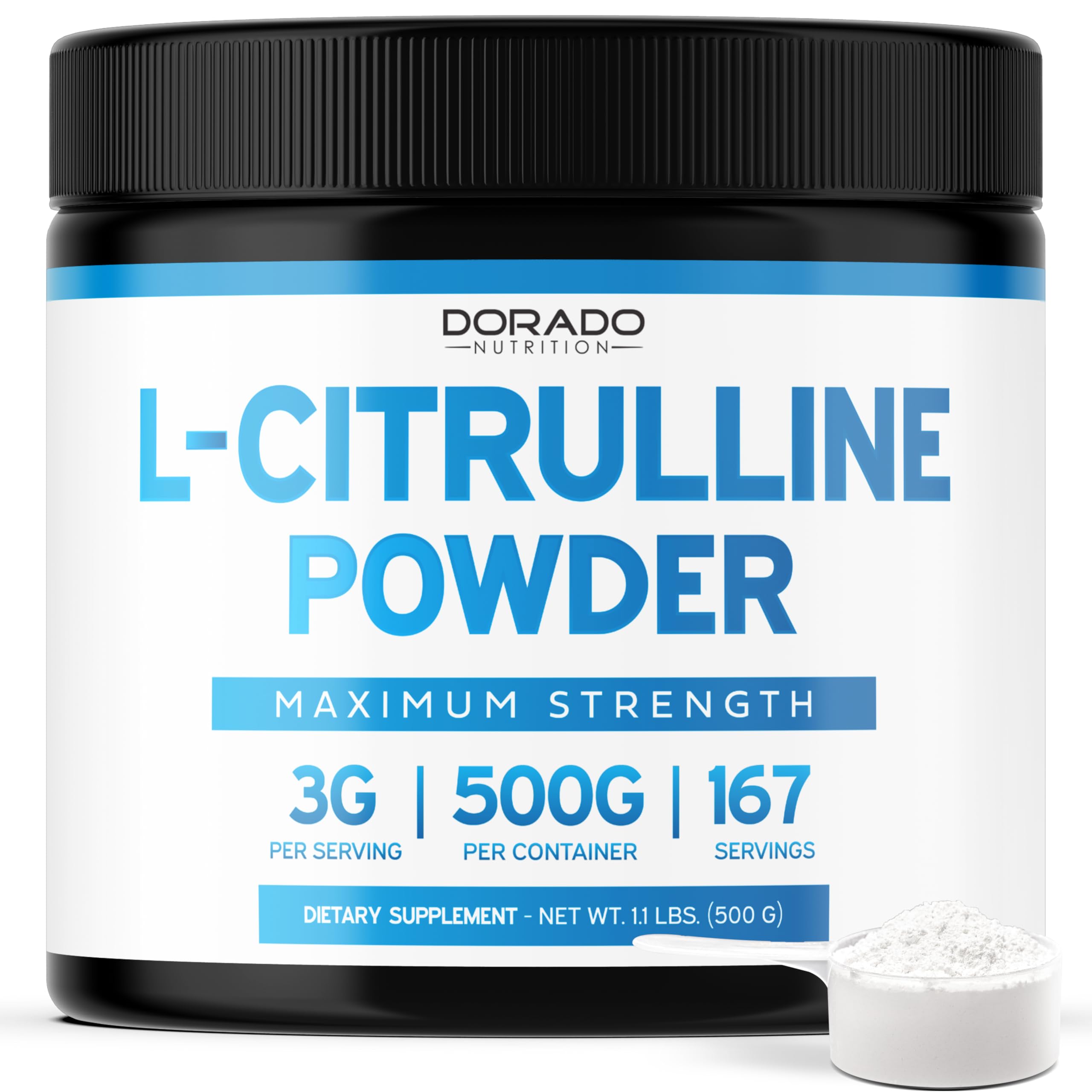 L Citrulline 3000mg Supplement (240 Capsules) Support L Arginine & Nitric Oxide Pills - L-Citrulline For Men & Women - Muscle Recovery & Pump Supplement - 3rd Party Tested, Vegan, Non-GMO - USA Made