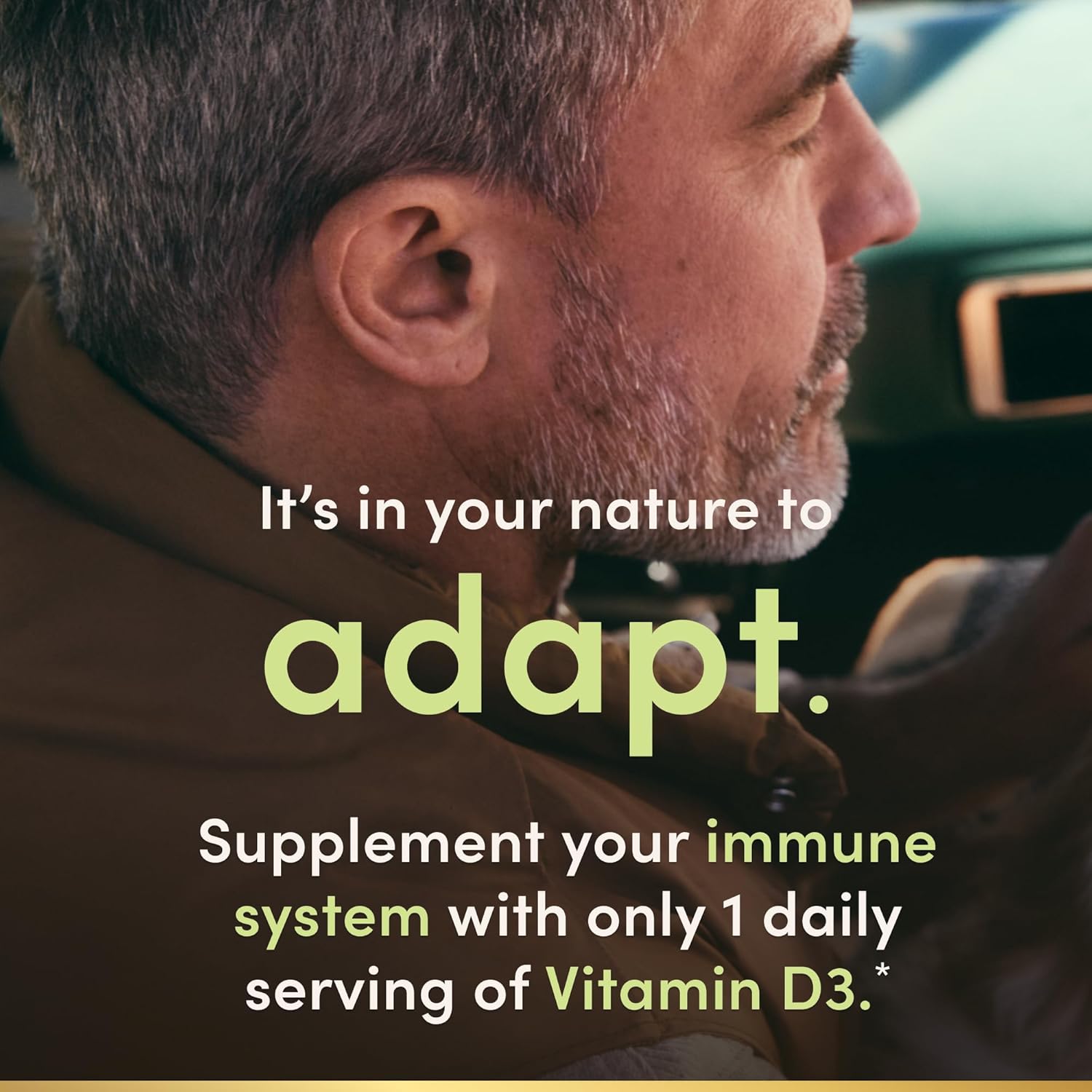 Nature's Bounty Vitamin D3 5000 IU Softgels, Rapid Release, Immune Support, Vitamin D Supplements, 150 Ct