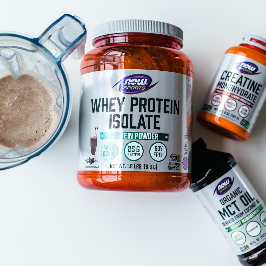 NOW Foods Sports Nutrition, Creatine Monohydrate Powder, Mass Building*/Energy Production*, 8-Ounce