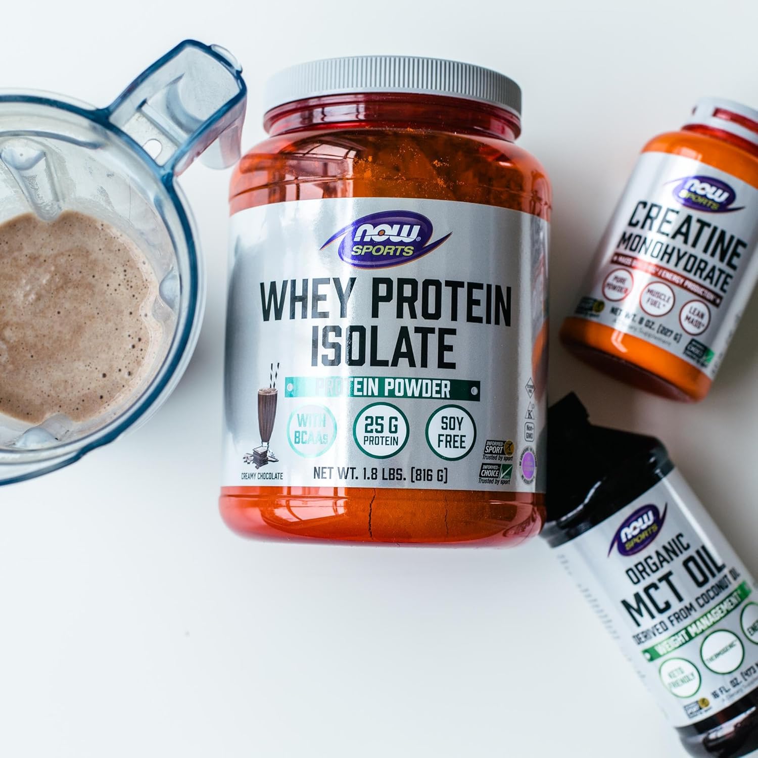 NOW Foods Sports Nutrition, Creatine Monohydrate Powder, Mass Building*/Energy Production*, 8-Ounce